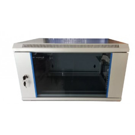 Hypernet WMNC-18U-FLAT-AC Шафа коммутаційна настінна 18U 600x450 розбірна